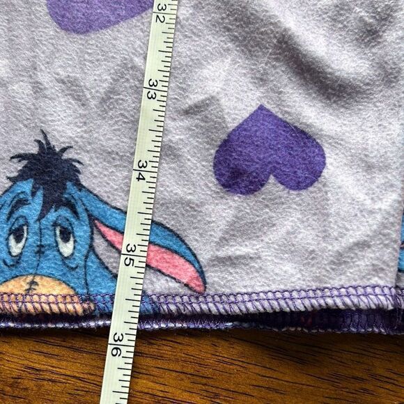 Disney Eeyore Reversible Flannel Night Gown Medium - Picture 8 of 8